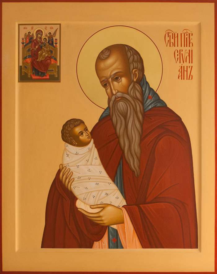 Фото: Святой преподобный Стилиан Пафлагонянин