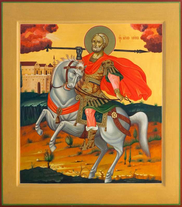 Фото: Святой великомученик Мина