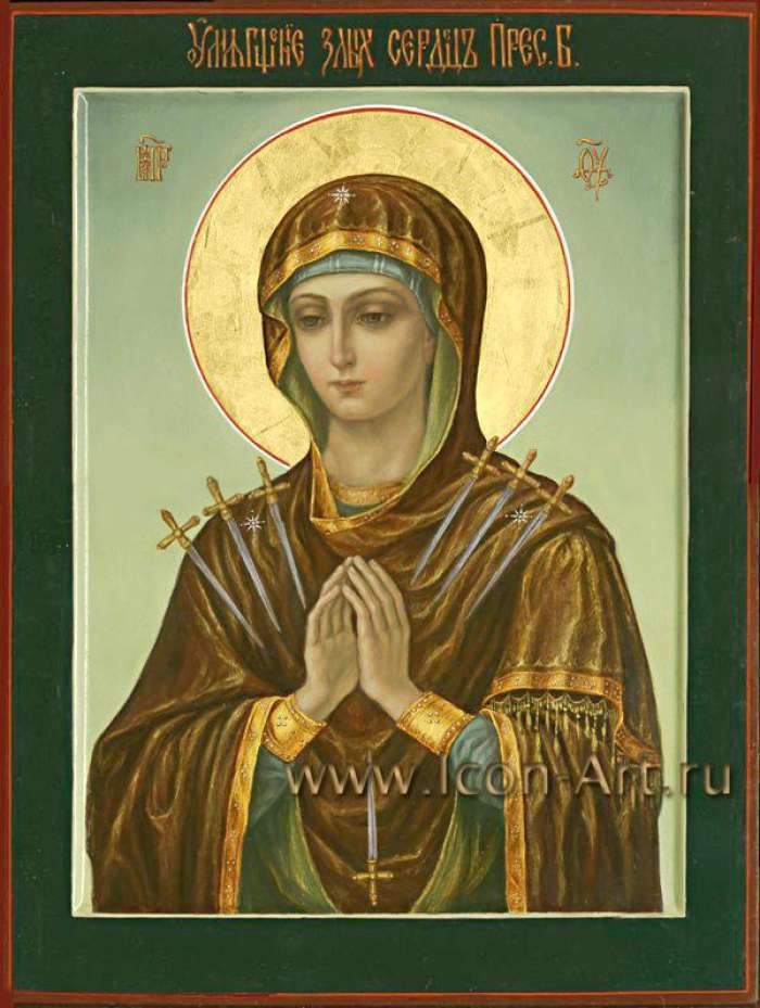 Фото: Образ Пресвятой Богородицы «Умягчение злых сердец»