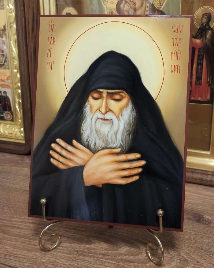 Фото: Икона святого Гавриила Ургебадзе