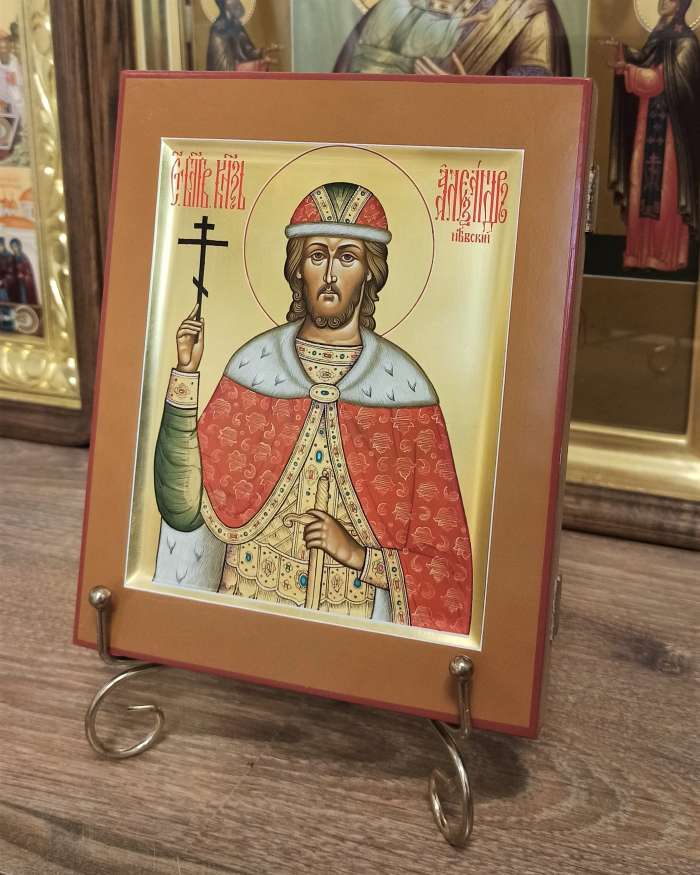 Фото: Икона святого князя Александра Невского