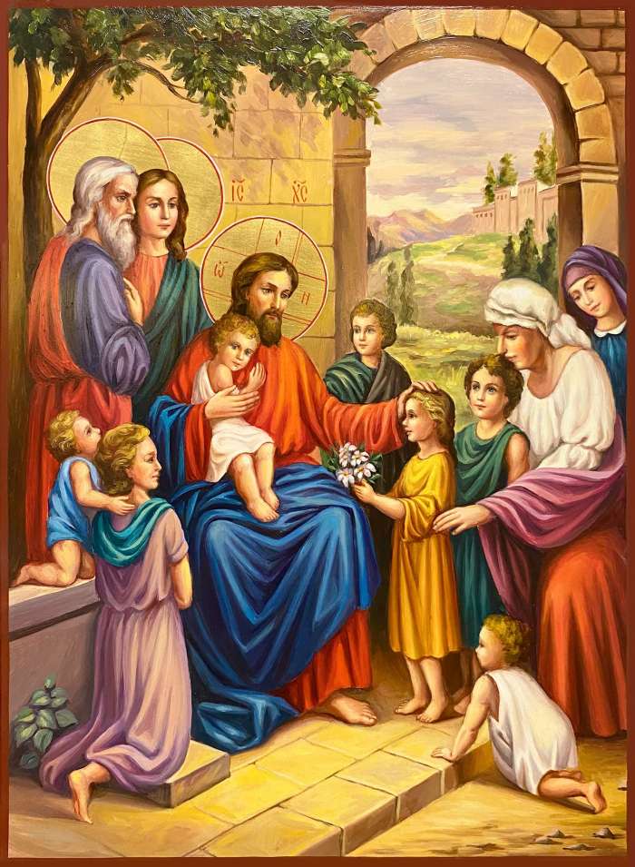 Фото: Благословение детей