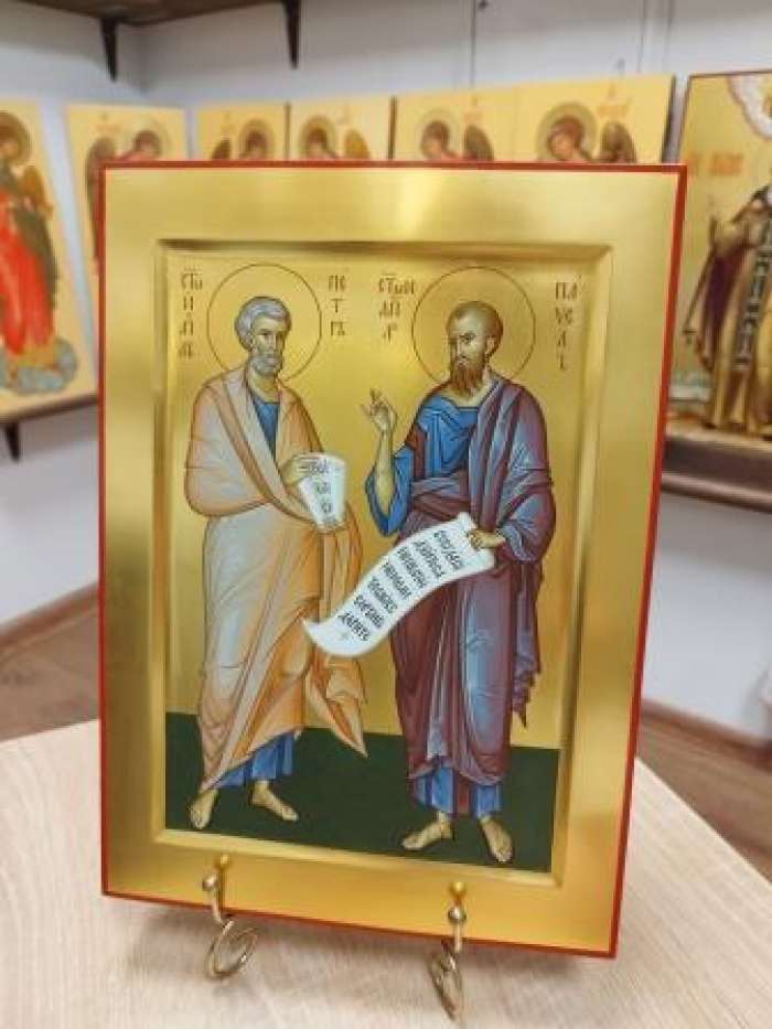 Фото: Икона святых первоверховных апостолов Петра и Павела