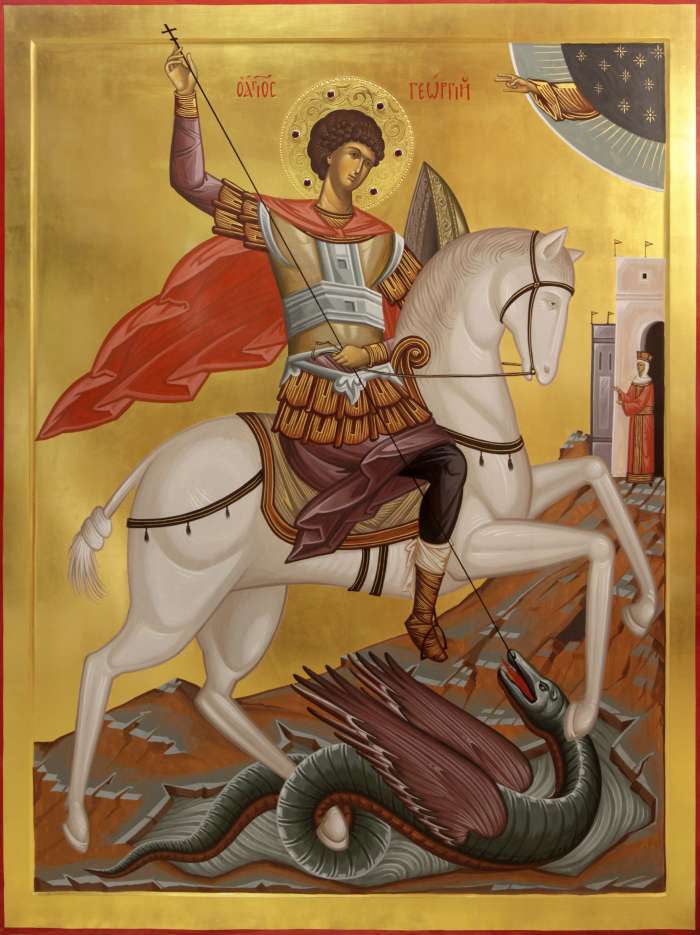 Фото: Чудо Гоергия о змие