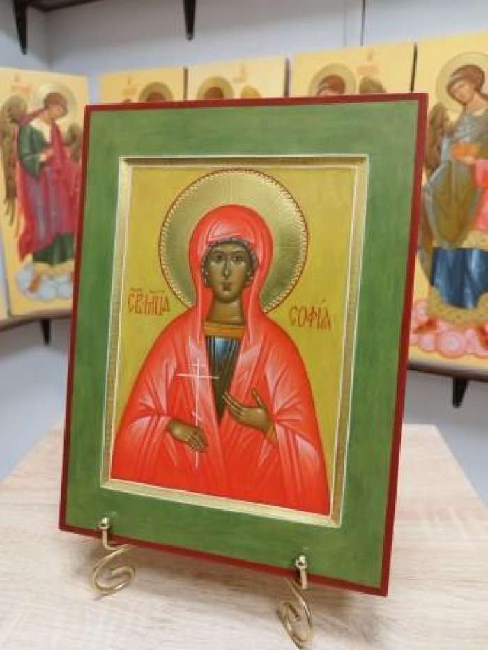 Фото: Икона святой мученицы Софии Римской