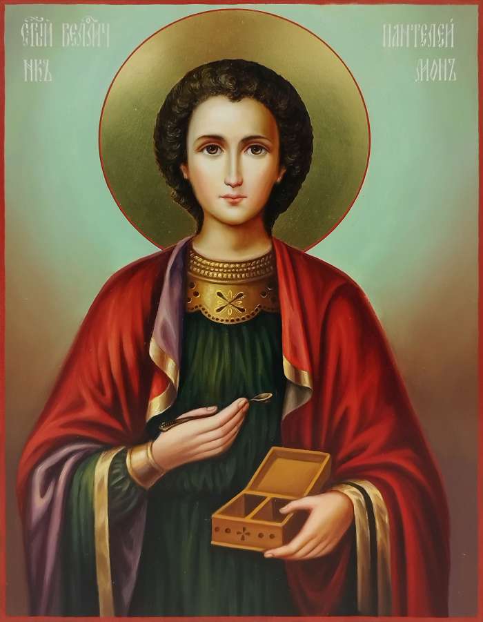 Фото: Святой целитель Пантелеимон