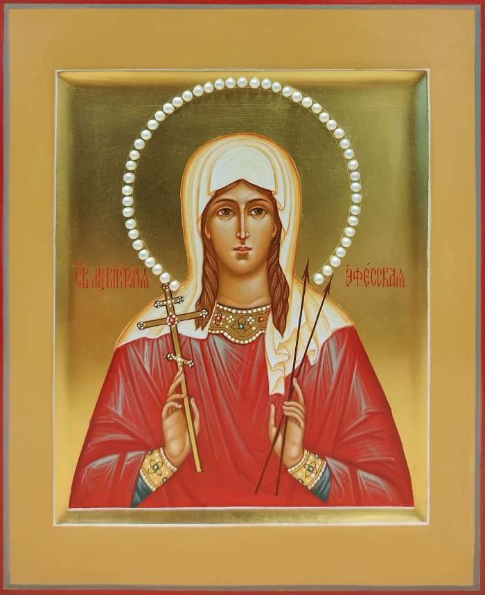 Фото: Святая мученица Виктория Эфесская