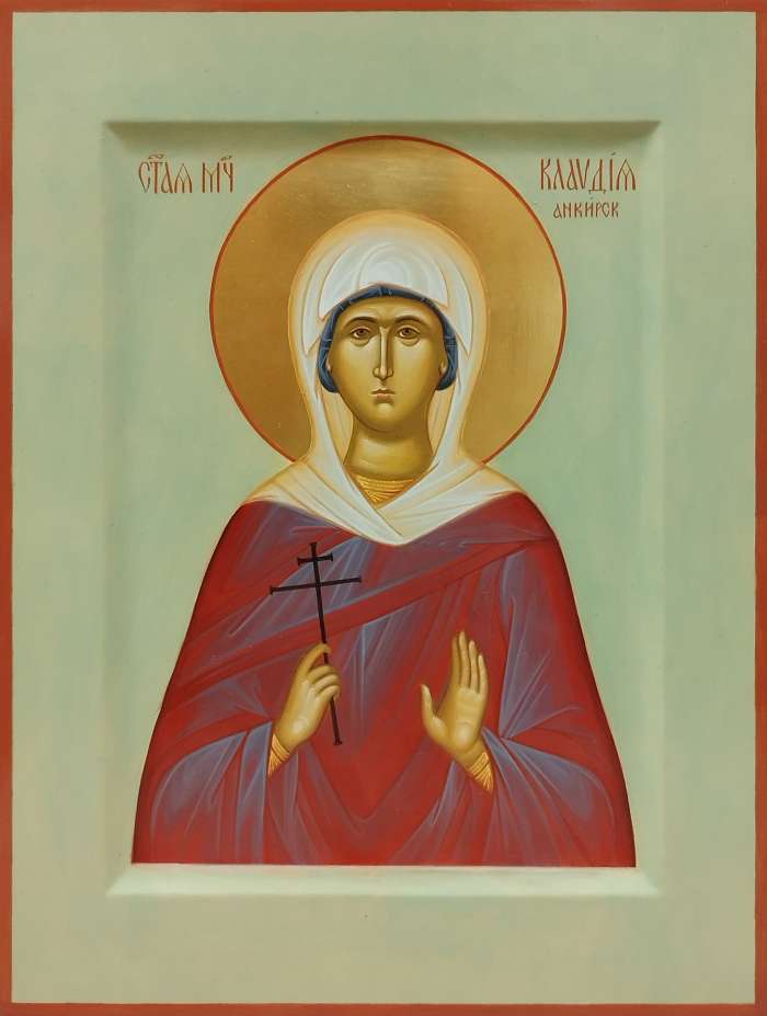 Фото: Святая мученица Клавдия Анкирская