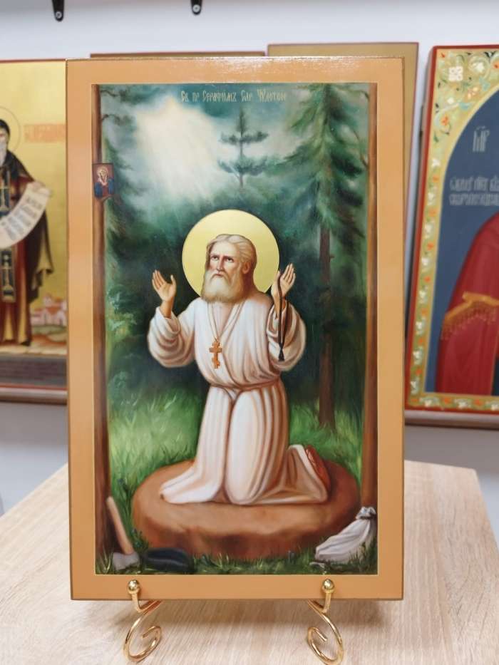 Фото: Икона преподобного Серафима Саровского