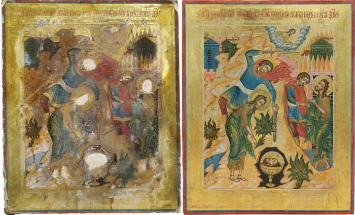 Фото: Усеконвение главы Иоанна Крестителя