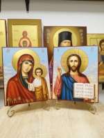 Венчальные иконы Пресвятая Богородица Казанская и Господь Вседержитель