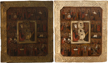 Воскресение Христово с двунадесятыми праздниками