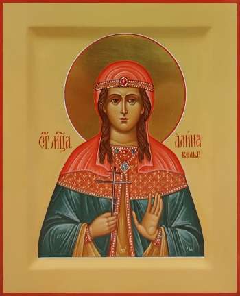 Святая мученица Алина Бельгийская