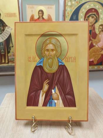 Икона преподобного Сергия Радонежского