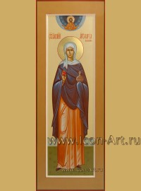 Рукописная мерная Икона Святой Марии Магдалины