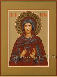 Рукописная Икона Мученицы Татианы 21*28см