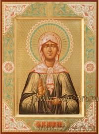 Рукописная Икона святой блаженной Матроны Московской 21*28см